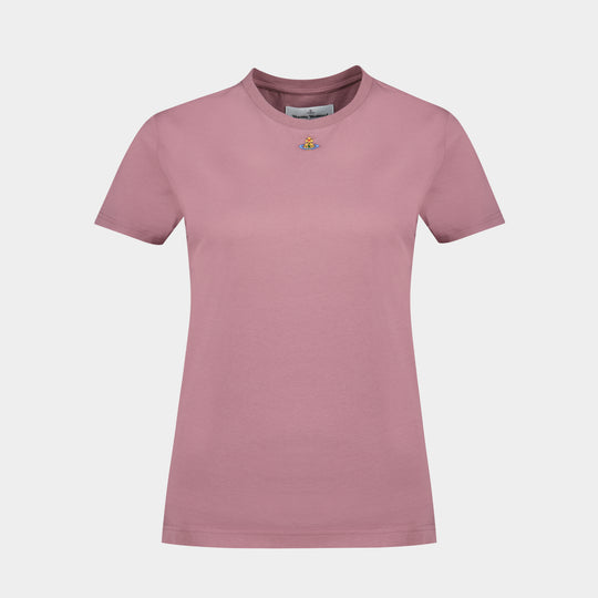 T-Shirt Orb Peru' - Vivienne Westwood - Coton - Marron