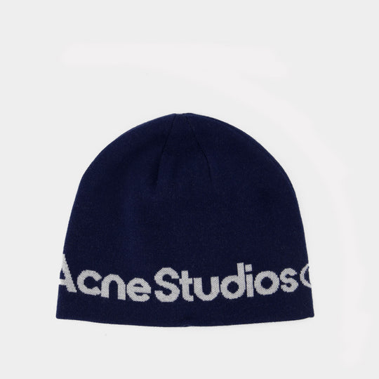 Bonnet - Acne Studios - Laine - Bleu