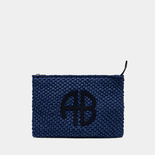Pochette Rio - ANINE BING - Synthétique - Bleu