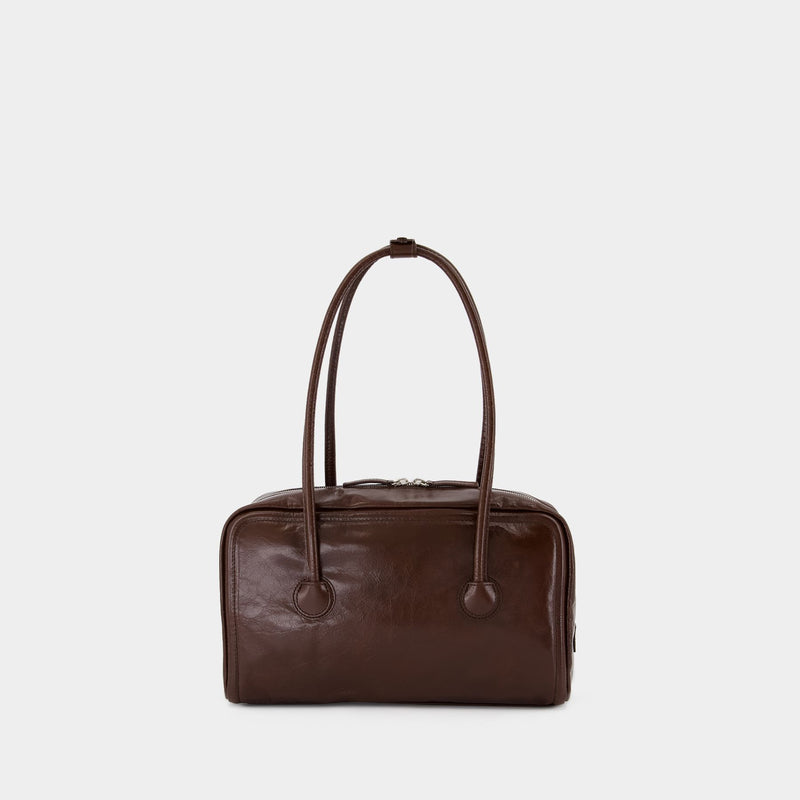 Sac Porté Épaule Soft Boston - Margesherwood - Cuir - Marron