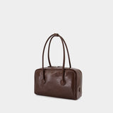 Sac Porté Épaule Soft Boston - Margesherwood - Cuir - Marron