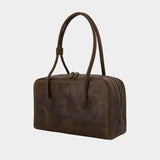 Sac Porté Épaule Soft Boston - Margesherwood - Cuir - Marron
