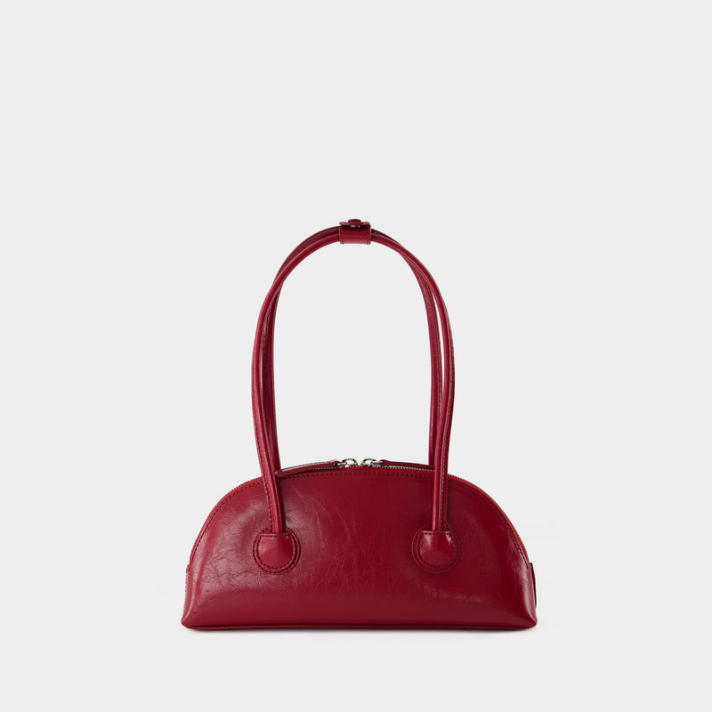 Sac Porté Épaule Bessette - Margesherwood - Cuir - Rouge