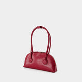 Sac Porté Épaule Bessette - Margesherwood - Cuir - Rouge