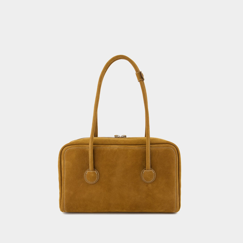 Sac Porté Épaule Soft Boston - Margesherwood - Cuir - Marron