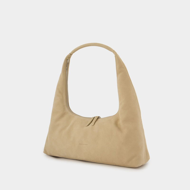 Sac Porté Épaule Large - Margesherwood - Cuir - Neutre