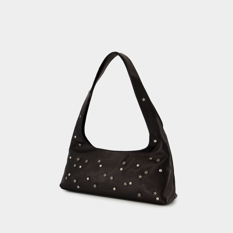 Sac Porté Épaule Halter - Margesherwood - Cuir - Noir