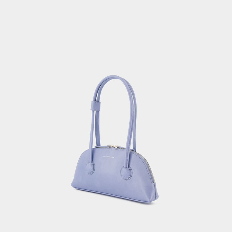 Sac Porté Épaule Bessette - Margesherwood - Cuir - Bleu