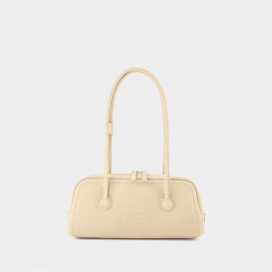 Sac Porté Épaule Soft Boston Ew - Margesherwood - Cuir - Jaune