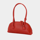 Sac Porté Épaule Bessette - Margesherwood - Cuir - Rouge