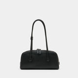Sac Porté Épaule Soft Baguette - Margesherwood - Cuir - Noir
