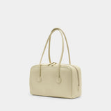 Sac Porté Épaule Soft Boston - Margesherwood - Cuir - Jaune