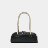 Sac À Main Soft Baguette Mini - Margesherwood - Cuir - Noir