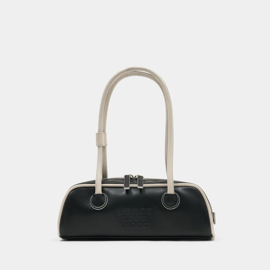 Sac À Main Soft Baguette Mini - Margesherwood - Cuir - Noir