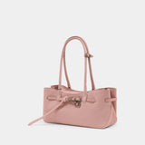 Sac Porté Épaule Grandma Used - Margesherwood - Cuir - Rose