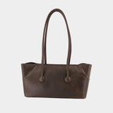 Sac Porté Épaule Boat Large - Margesherwood - Cuir - Marron