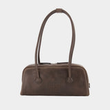 Sac Porté Épaule Soft Boston Ew - Margesherwood - Cuir - Marron