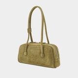 Sac Porté Épaule Soft Boston Ew - Margesherwood - Cuir - Kaki