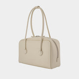 Sac Porté Épaule Soft Boston - Margesherwood - Cuir - Beige