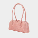 Sac Porté Épaule Soft Boston Ew - Margesherwood - Cuir - Rose