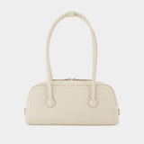 Sac Porté Épaule Soft Boston Ew - Margesherwood - Cuir - Ivoire