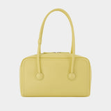 Sac Porté Épaule Soft Boston - Margesherwood - Cuir - Jaune
