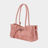 Sac Porté Épaule Grandma Used - Margesherwood - Cuir - Rose