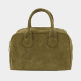 Sac À Main Soft Bowling - Margesherwood - Cuir - Kaki