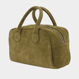 Sac À Main Soft Bowling - Margesherwood - Cuir - Kaki