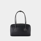 Sac Porté Épaule Soft Boston - Margesherwood - Cuir - Noir