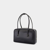 Sac Porté Épaule Soft Boston - Margesherwood - Cuir - Noir