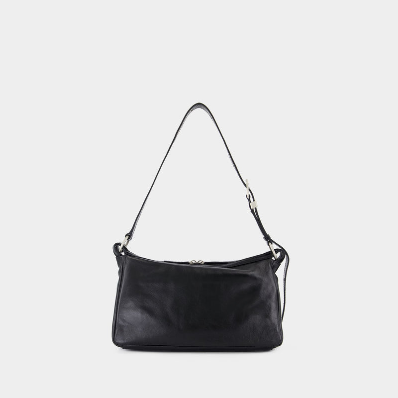 Sac Porté Épaule Outpocket - Margesherwood - Cuir - Noir