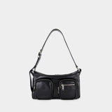 Sac Porté Épaule Outpocket - Margesherwood - Cuir - Noir