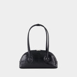 Sac Porté Épaule Bessette - Margesherwood - Cuir - Noir