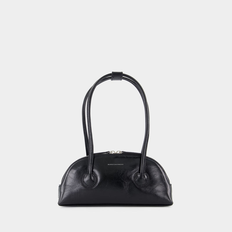 Sac Porté Épaule Bessette - Margesherwood - Cuir - Noir