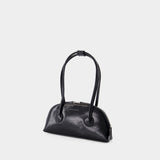 Sac Porté Épaule Bessette - Margesherwood - Cuir - Noir