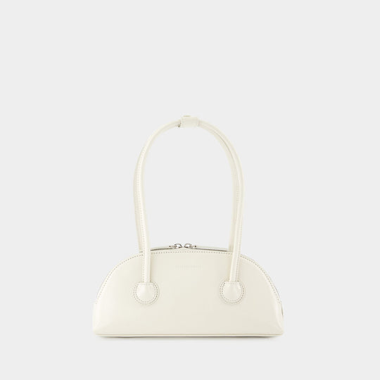 Sac Porté Épaule Bessette - Margesherwood - Cuir - Crème