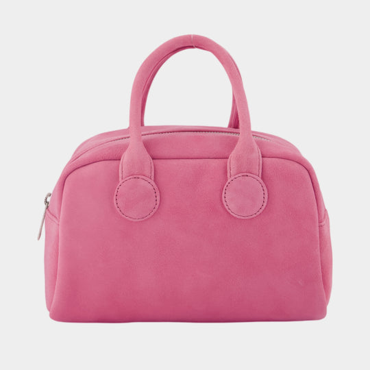 Sac À Main Soft Bowling - Margesherwood - Cuir - Rose