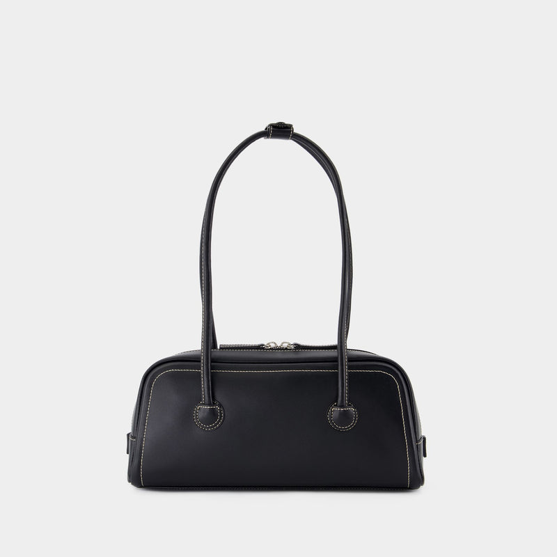 Sac Porté Épaule Soft Baguette - Margesherwood - Cuir - Noir