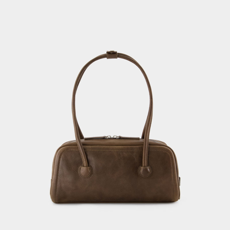 Sac Porté Épaule Soft Baguette - Margesherwood - Cuir - Marron