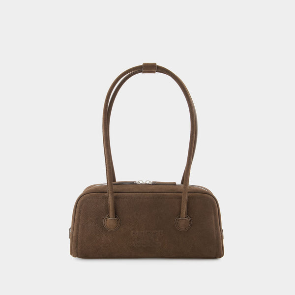 Sac Porté Épaule Soft Boston Ew - Margesherwood - Cuir - Noir