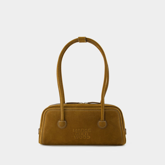 Sac Porté Épaule Soft Boston Ew - Margesherwood - Cuir - Marron