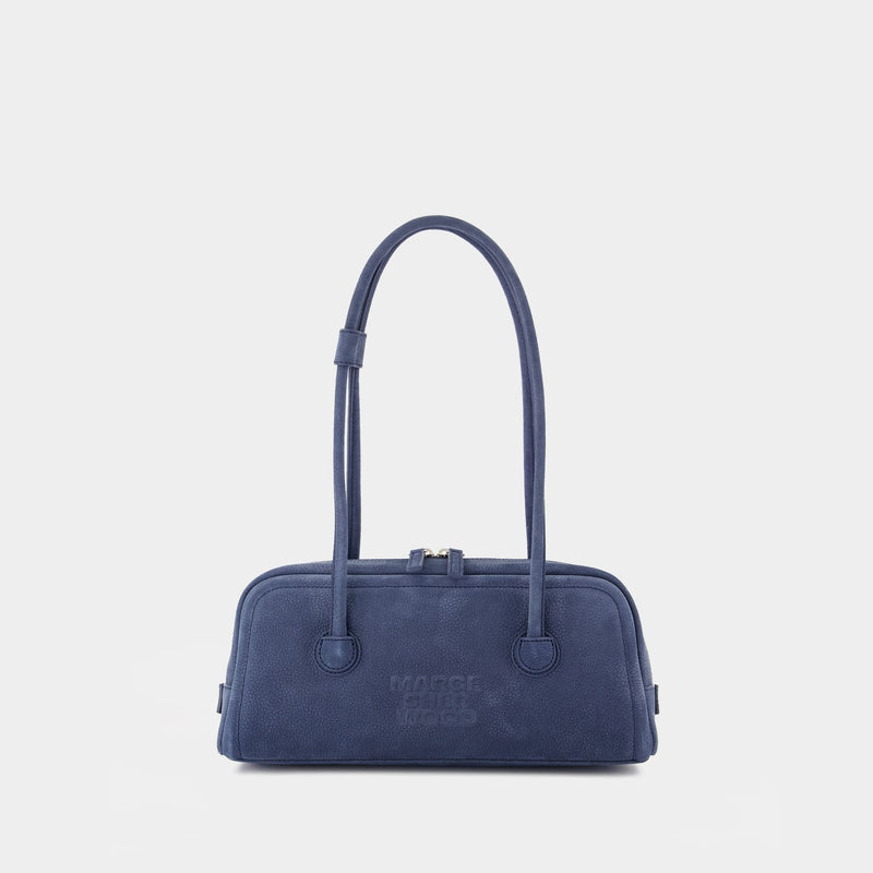 Sac Porté Épaule Soft Baguette - Margesherwood - Cuir - Bleu