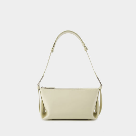 Sac Porté Épaule Bean Twee - Osoi - Cuir - Beige