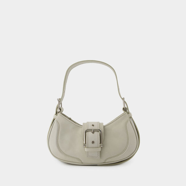 Sac Porté Épaule Hobo Brocle - Osoi - Cuir - Crème