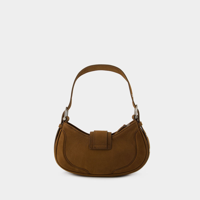 Sac Porté Épaule Hobo Brocle - Osoi - Cuir - Marron