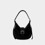 Sac Porté Épaule Mid Hobo Brocle - Osoi - Cuir - Noir Denim