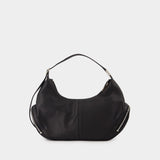 Sac Porté Épaule Cargo Large - Osoi - Cuir - Noir