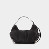 Sac Porté Épaule Cargo Large - Osoi - Cuir - Noir