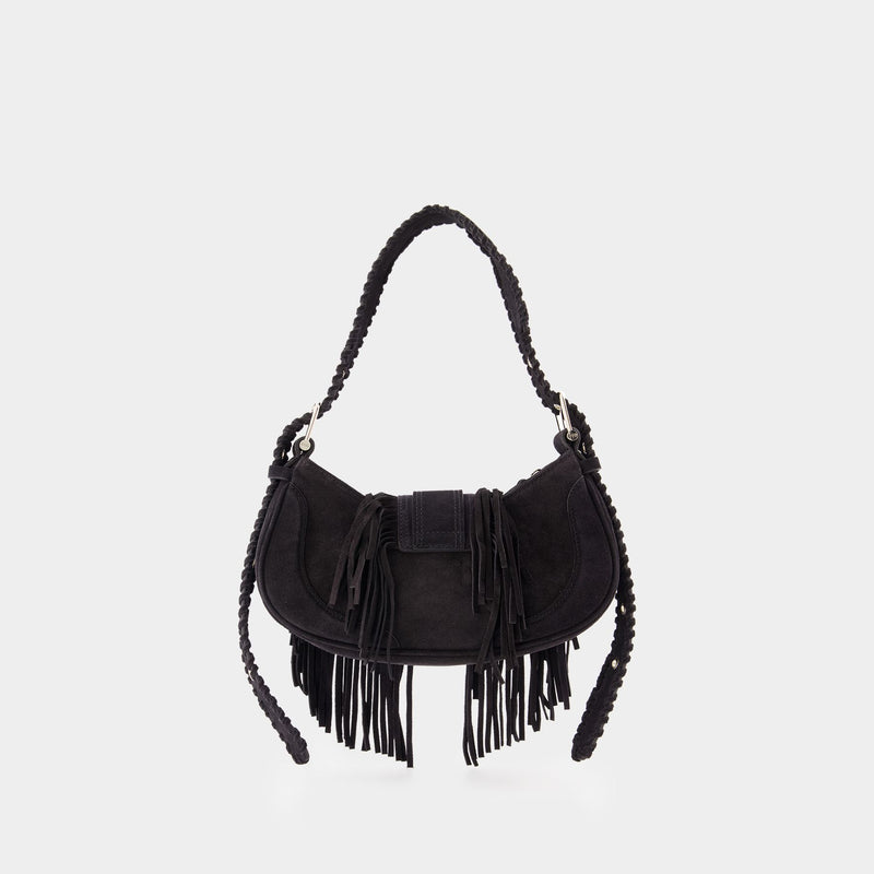 Sac Hobo Brocle - Osoi - Cuir - Noir